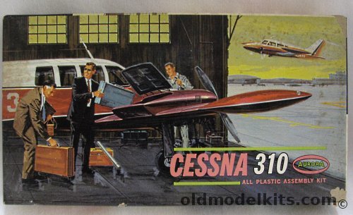 Aurora 1/62 Cessna 310, 283-29 plastic model kit
